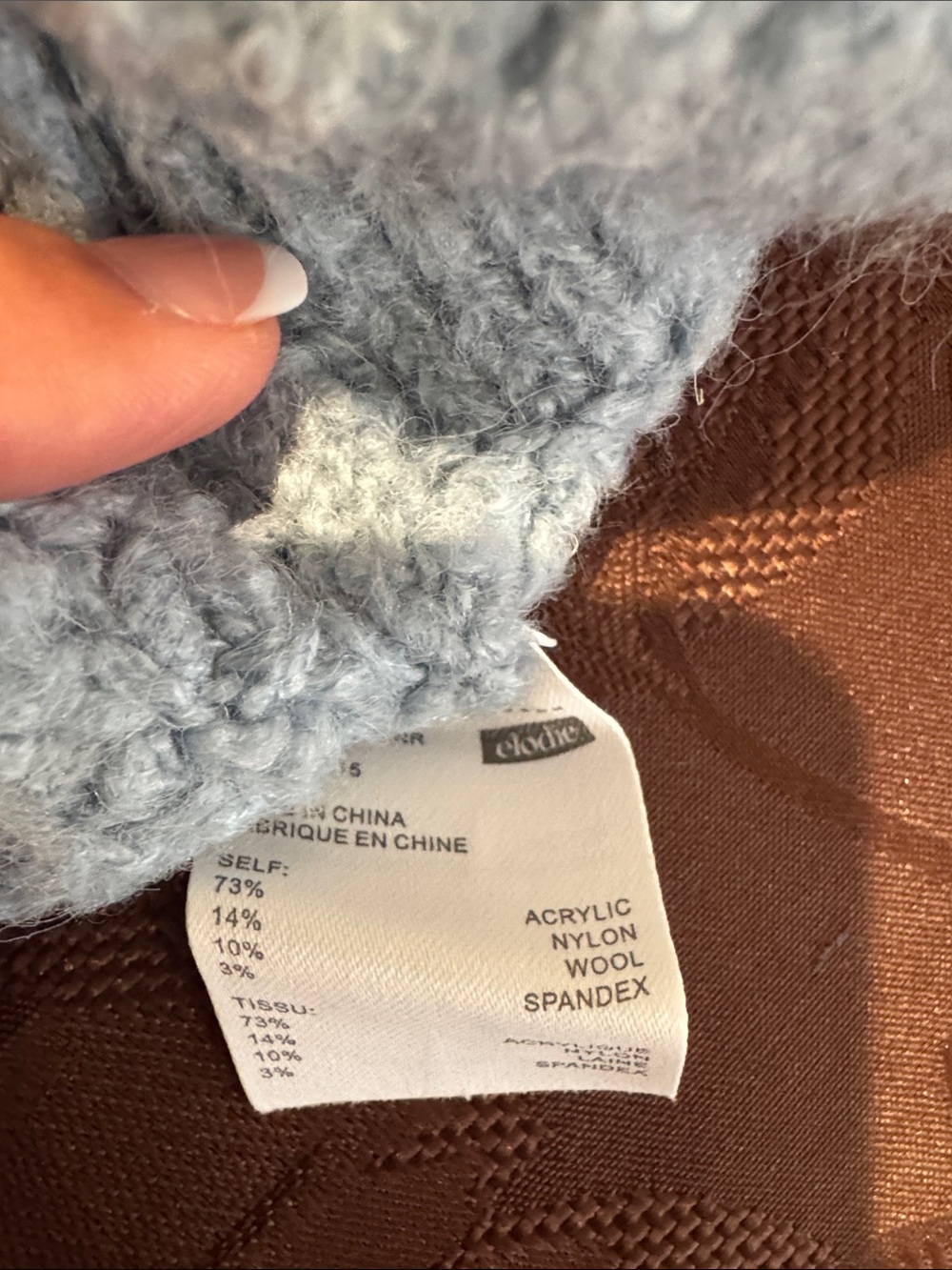 Elodie Crew Neck Sweater. Ladies Size XL - Picture 7 of 12